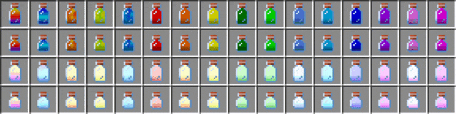All dye items